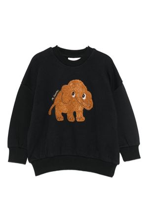 felpa in cotone nero MINI RODINI KIDS | 2572014799BLACK